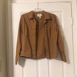 Mustard-y Color Jean Jacket